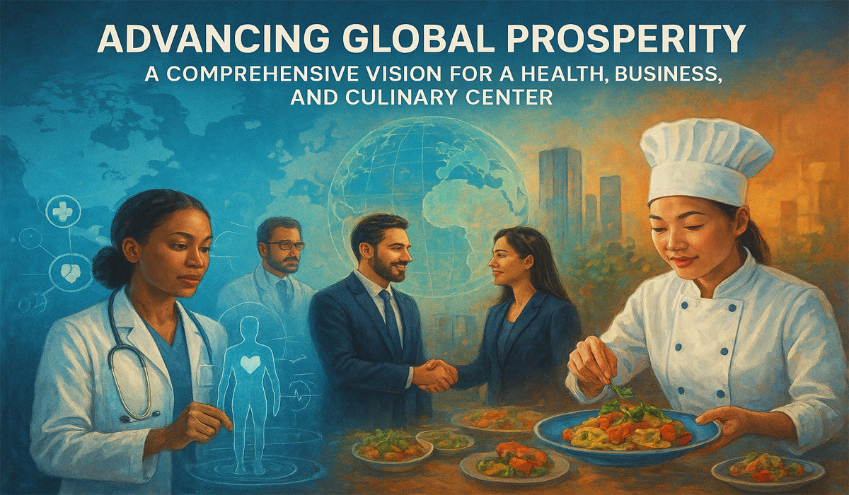 Advancing Global Prosperity: A Unified Vision for the Health, Business & Culinary Hub