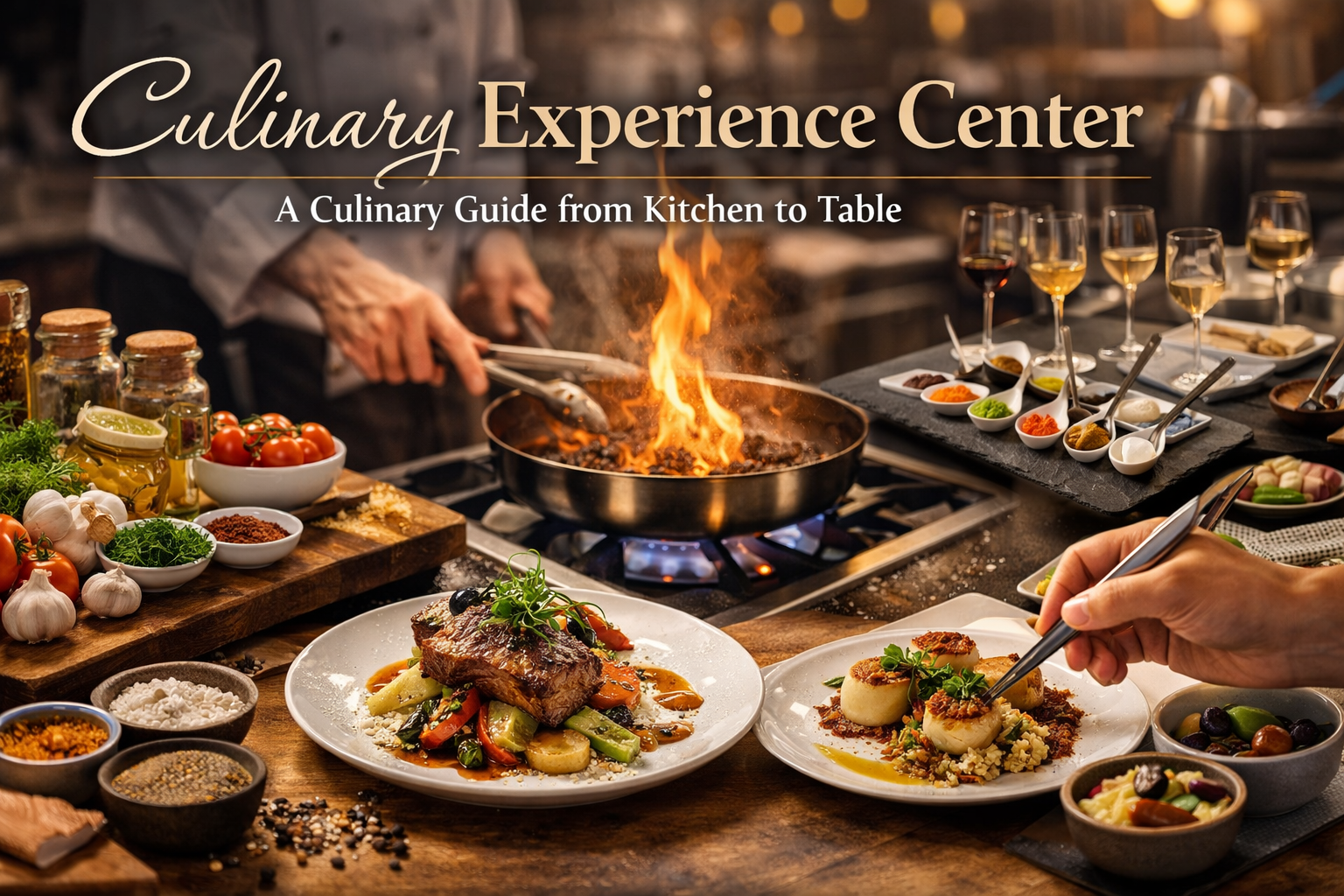 Culinary Experience Center: A Culinary Guide from Kitchen to Table